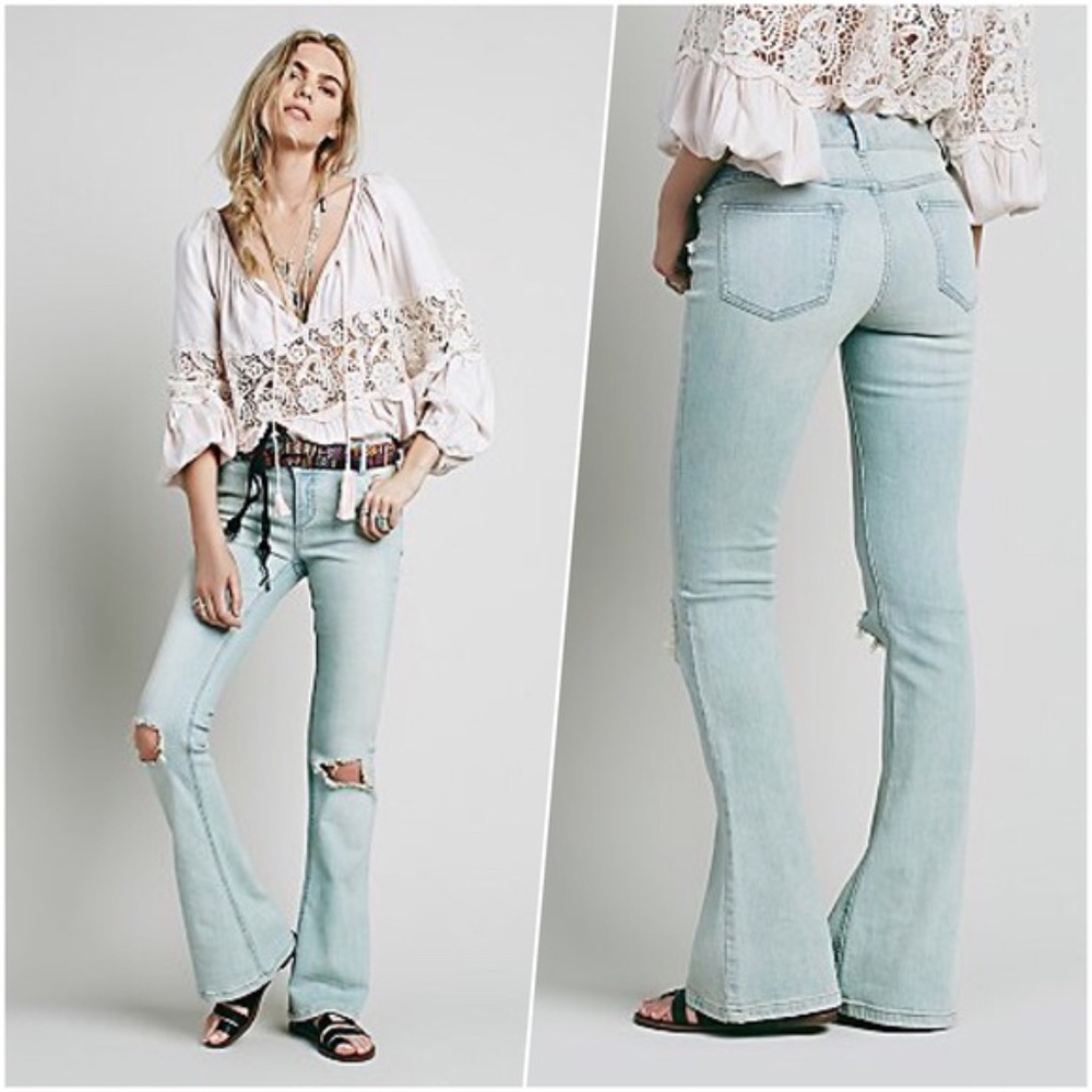 Free People Flare Jeans